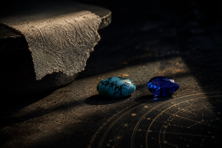 December birthstone jewelry styled for an L&H Atelier Journal guide