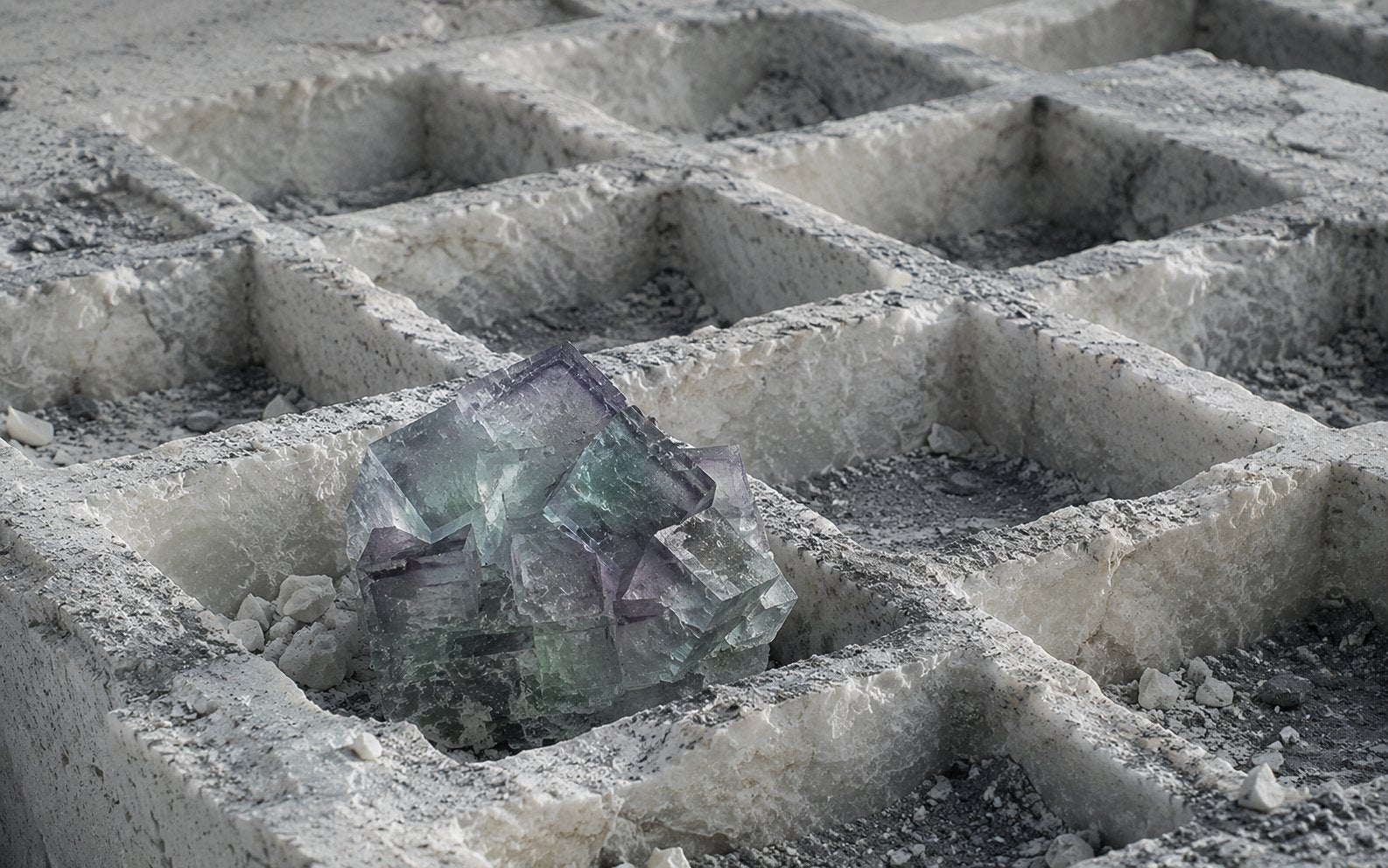 Fluorite stone image for the L&H Atelier Stone Library jewelry guide