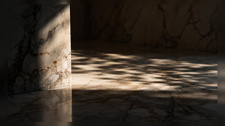 Marble raw stone editorial image for the L&H Atelier Stone Library