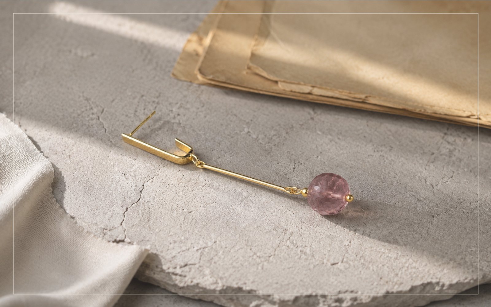 Minimal natural stone jewelry care cover for hardness, storage, water, and everyday wear