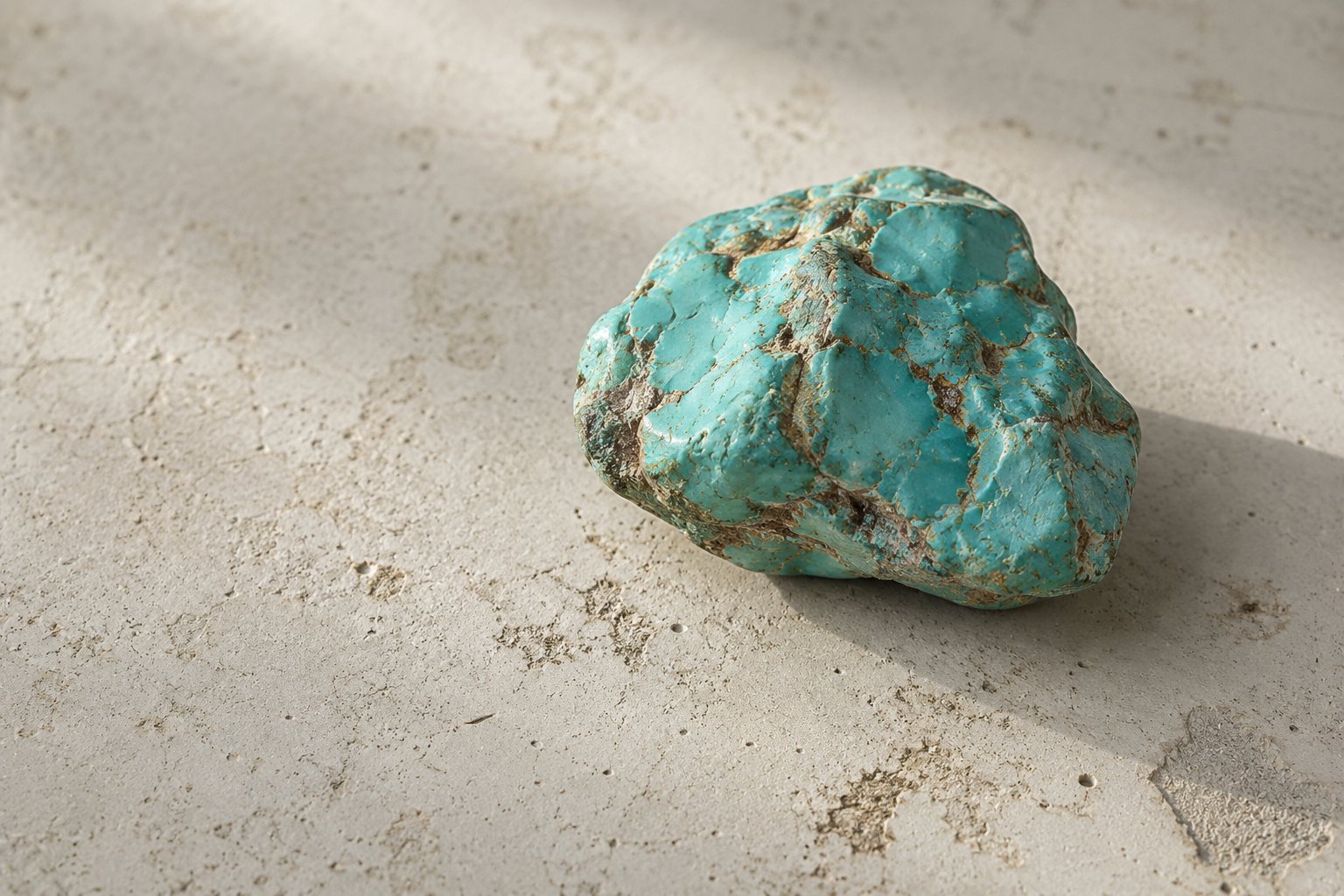 Turquoise stone image for the L&H Atelier Stone Library jewelry guide