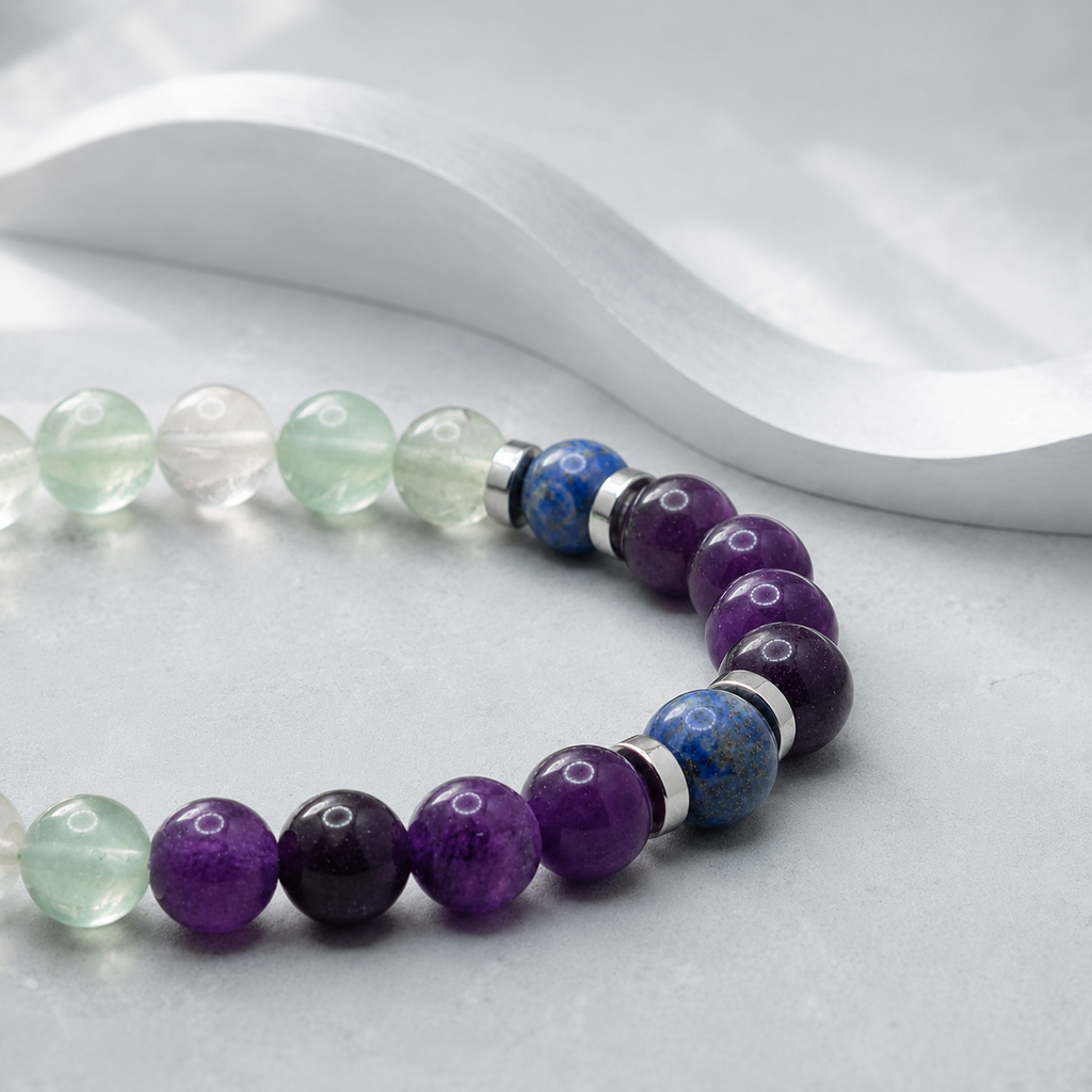Aquarius Vision Bileklik, gümüş rengi, yakın çekim