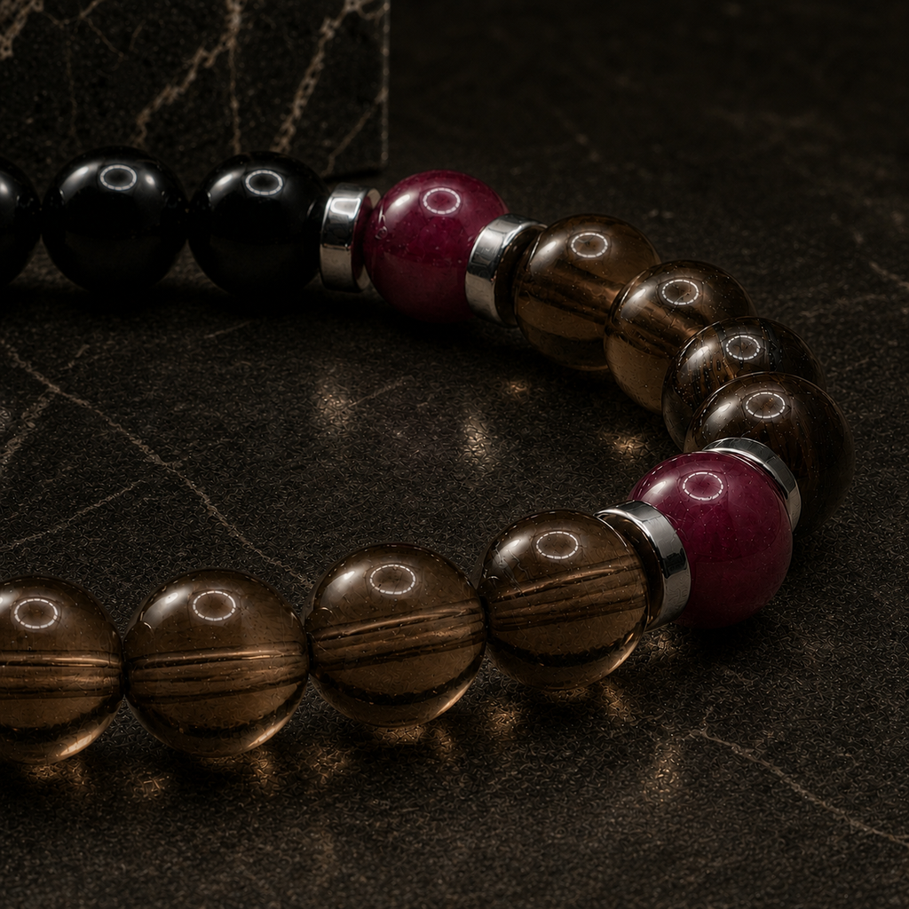 Capricorn Core Bileklik, gümüş rengi, yakın çekim